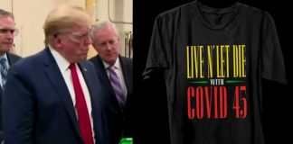 Donald Trump, COVID e camiseta do Guns N Roses