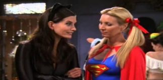 Monica e Phoebe em Friends