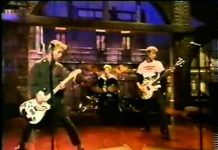 Green Day no programa de David Letterman em 1994