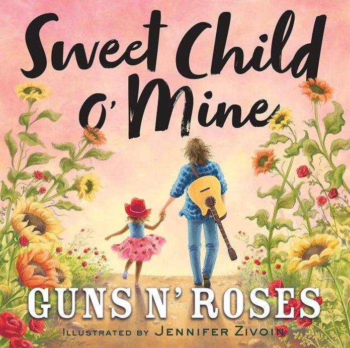 Guns N Roses e livro de Sweet Child O Mine