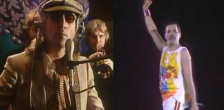John Lennon e Freddie Mercury