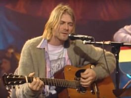 Kurt Cobain e o violão do Acústico MTV