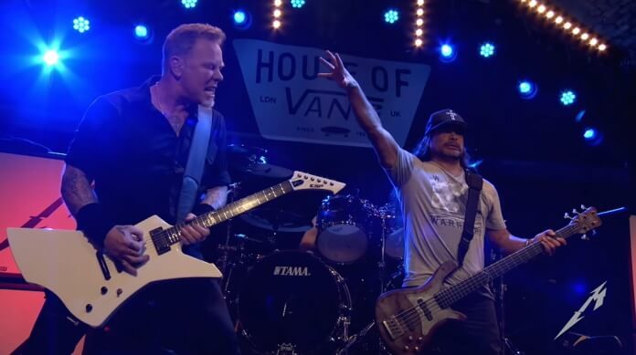 Metallica na House Of Vans de Londres, 2016
