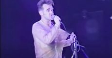 Morrissey no show de Dallas em 1991