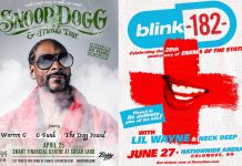 Posters de Snoop Dogg e blink-182