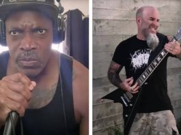 Derrick Green (Sepultura) e Scott Ian (Anthrax)