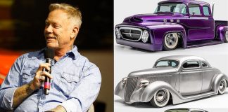 James Hetfield e seus carros