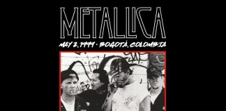 Metallica transmite show de 1999 em Bogotá, Colômbia