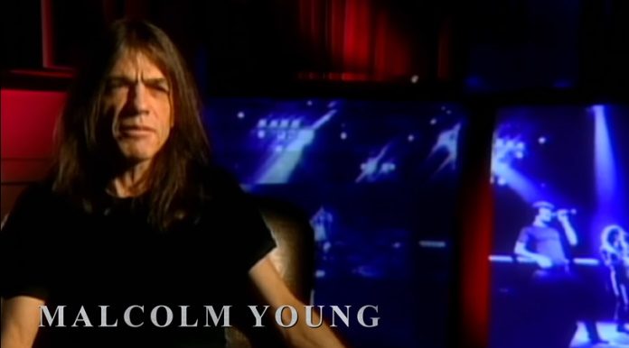 Malcolm Young em vídeo do AC/DC sobre Back In Black