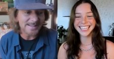 Eddie Vedder e Lily Cornell
