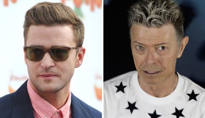 Justin Timberlake e David Bowie