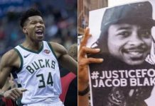 Jogadores da NBA protestam por Jacob Blake