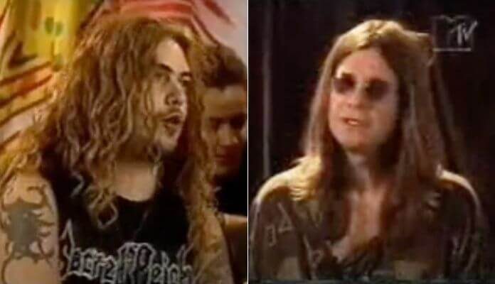 Sepultura e Ozzy Osbourne em documentário de 1996