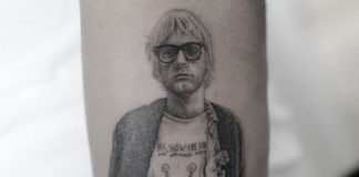 Kid Cudi homenageia Kurt Cobain em tatuagem