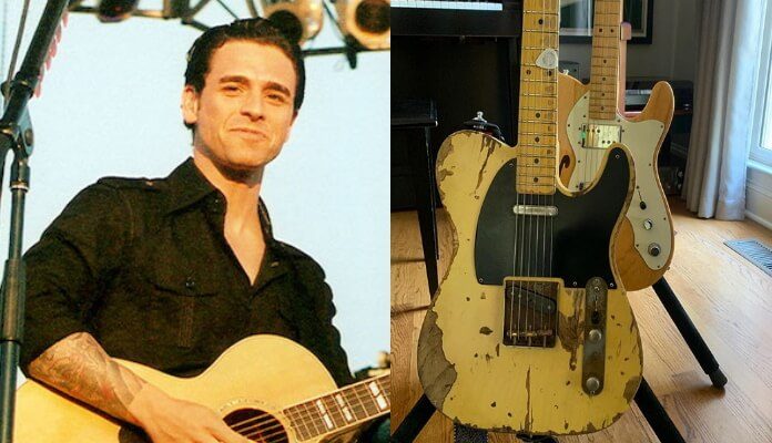 Chris Carrabba e as guitarras
