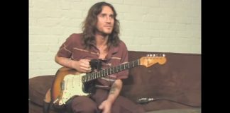 John Frusciante em vídeo de aula de Funk