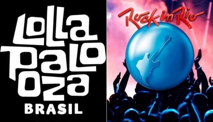 Lollapalooza Brasil e Rock in Rio