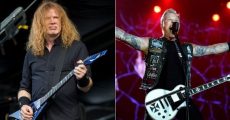 Dave Mustaine (Megadeth) e James Hetfield (Metallica)