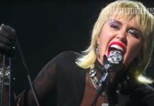 Miley Cyrus canta Blondie no iHeartRadio Festival
