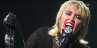 Miley Cyrus canta Blondie no iHeartRadio Festival