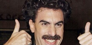 Sacha Baron Cohen como Borat em 2006