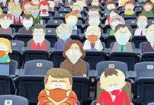 Cidadãos de "South Park" em jogo da NFL