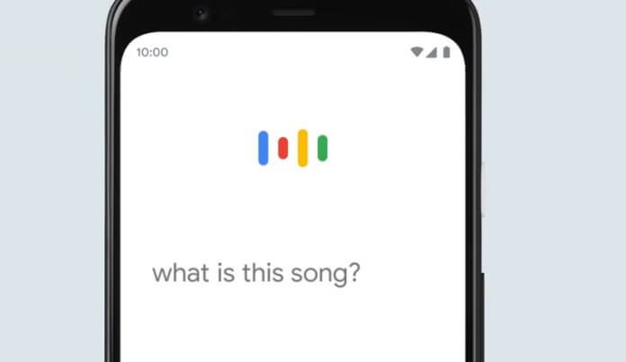 Procura de música no Google