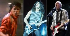 Michael Jackson, Eddie Van Halen e Pete Townshend