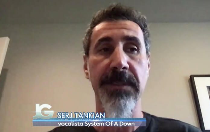 Serj Tankian no Jornal da Globo