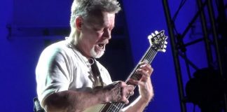 Eddie Van Halen em seu último show