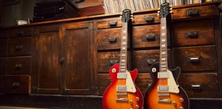 Novas versões da guitarra Les Paul Standard 1959