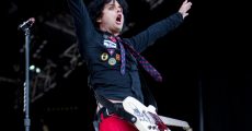 Billie Joe Armstrong, do Green Day, em 2010