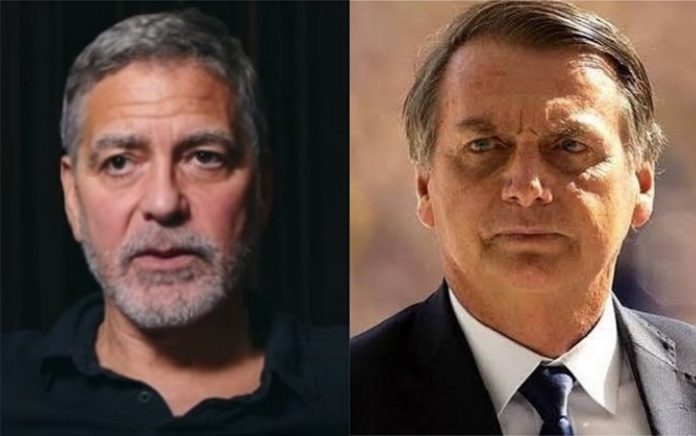 George Clooney faz críticas a Jair Bolsonaro