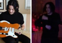 Jack White mostra guitarra em vídeo do Raconteurs