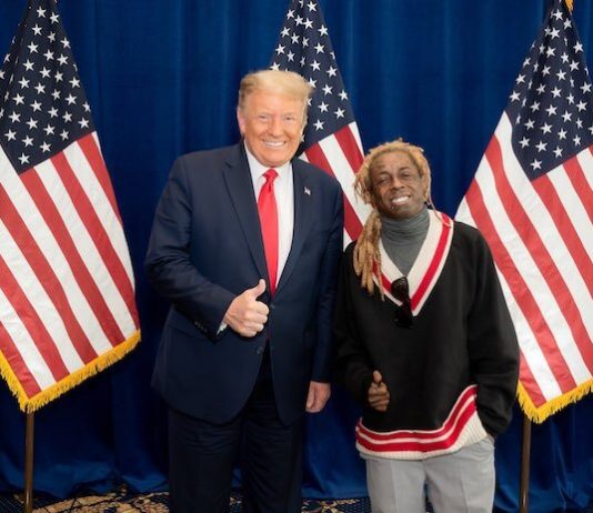 Lil Wayne com Donald Trump