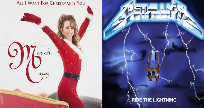 Metallica e Mariah Carey juntos em mashup de Natal