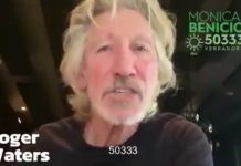Roger Waters declara apoio a Monica Benicio