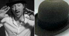 Thom Yorke e o chapéu de Lotus Flower
