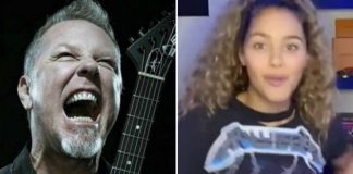 Metallica e Zaria no TiKTok