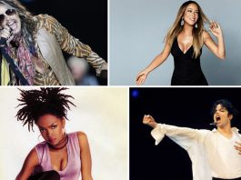 Steven Tyler, Mariah Carey, Lauryn Hill e Michael Jackson