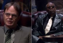 Dwight Scrute (Rainn Wilson) em The Office / Matrix