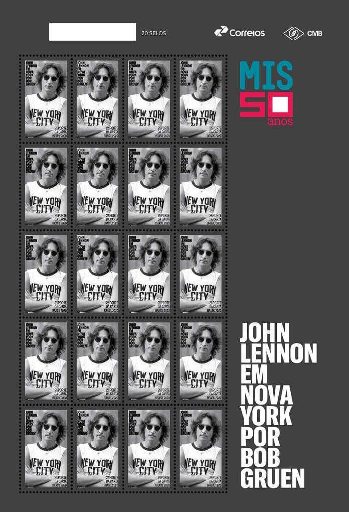 Selos comemorativos de John Lennon