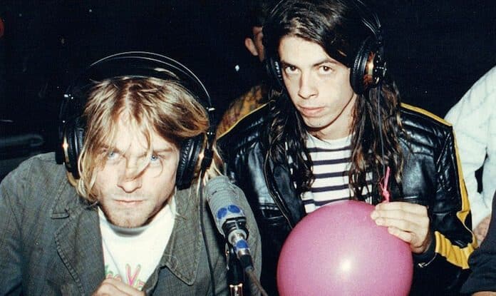Kurt Cobain e Dave Grohl