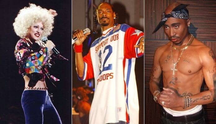 Madonna, Snoop Dogg e Tupac Shakur