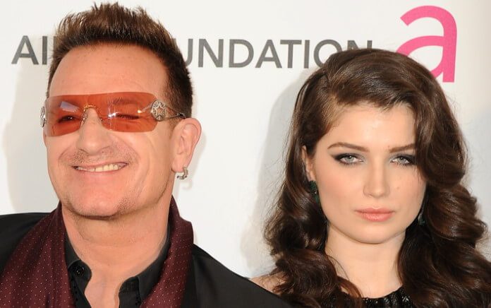 Bono e sua filha, Eve Hewson