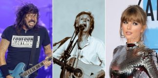Dave Grohl, Paul McCartney e Taylor Swift
