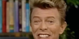 David Bowie se declarando para a esposa na TV