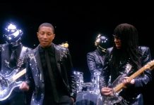 Clipe de "Get Lucky" (Daft Punk feat. Nile Rodgers e Pharrell Williams)