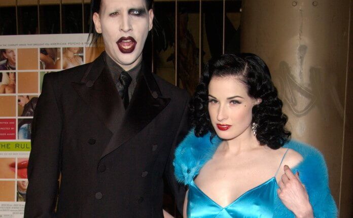 Marilyn Manson e Dita Von Teese