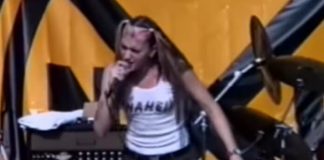 Gwen Stefani com o No Doubt em 1994